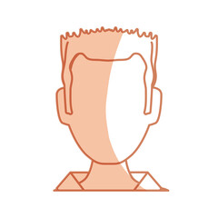 Anonymous man faceless icon vector illustration graphic design