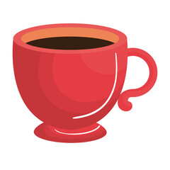 coffee cup isolated icon vector illustration design