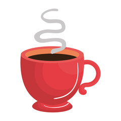 coffee cup isolated icon vector illustration design
