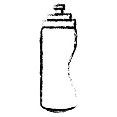 bottle gym isolated icon vector illustration design