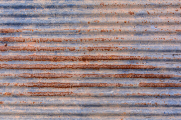 old zinc rust texture and pattern