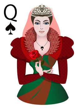 Portrait of the Queen of Spades