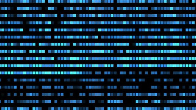 4k computer disk fragment square block debris,scan data information encryption decryption password science technology particle.