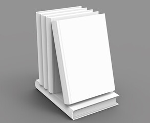 blank hard cover book template