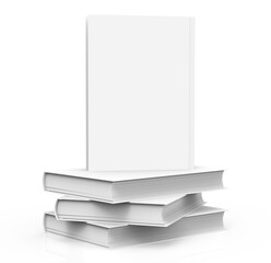 blank hard cover book template