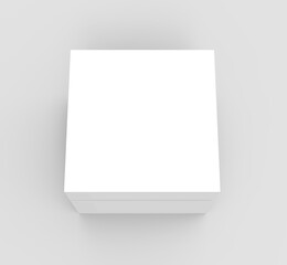 blank paper box