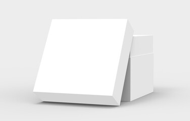 tilt blank paper box