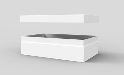 tilt blank paper box