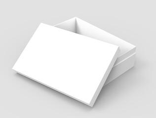 tilt blank paper box