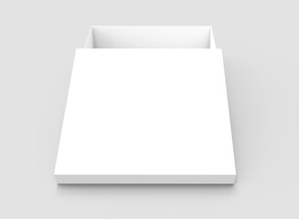 blank paper box