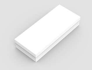 tilt blank paper box