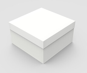 tilt blank paper box