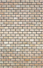 Light beige brick wall background