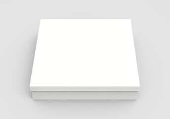 blank paper box