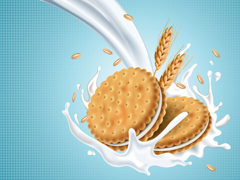 milk flavor cookies