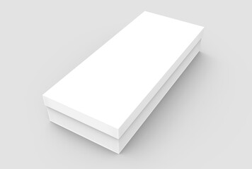 tilt blank paper box