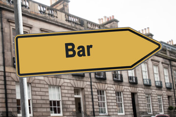 Schild 238 - Bar