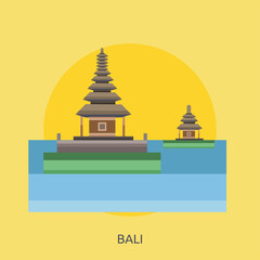 Bali City of Indonesia Conceptual Design