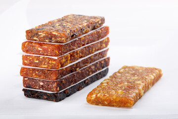 Fruit berry and nut energy bars.