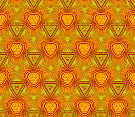 Retro Seamless Vector Wallpaper