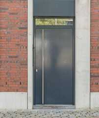 Moderne Eingangstür eines Hauses