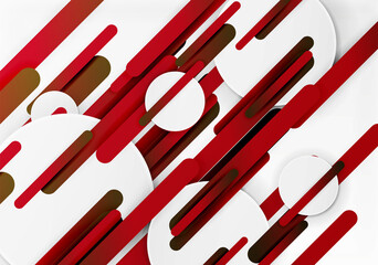 Cut 3d paper color straight lines abstract background
