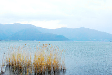 Kawaguchiko lake, Japan