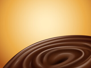 liquid chocolate vortex