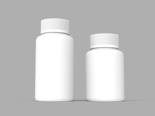 blank medicine bottles