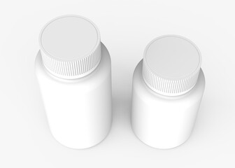 blank medicine bottles