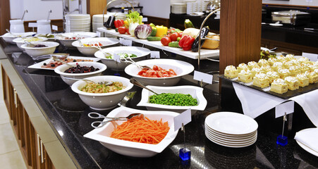 Smorgasbord - food choice in a restaurant