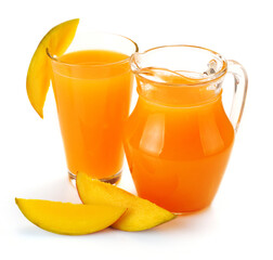 mango juice and fruit