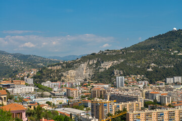Fototapeta premium Wonderful panoramic view of Nice