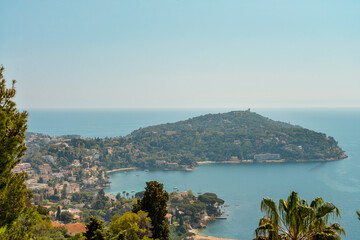 Scenic view of the Mediterranean coastline