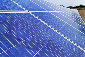 alternative solar energy. solar energy power plant.