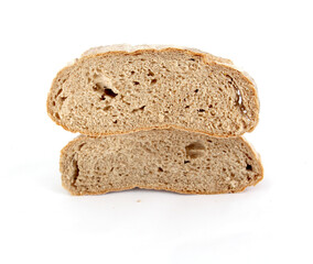  two freshly baked breads