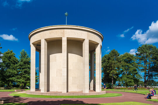 The Chapel At The Normandy American Cemetery And Memorial