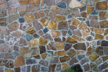 Background of stone wall texture surface