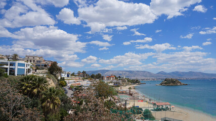 Obraz premium Photo in Marina Zeas port in Peiraeus, Attica, Greece