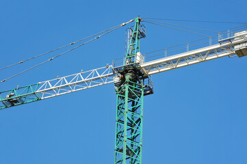 Construction tower crane