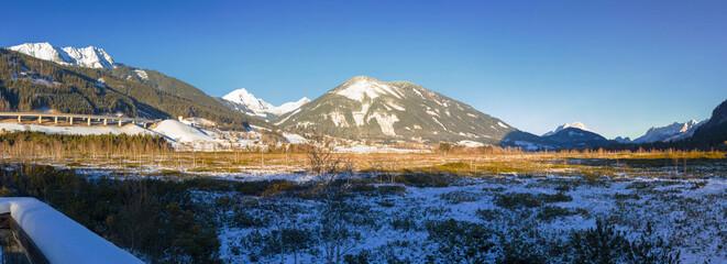 Pürgschachener Moor im Winter