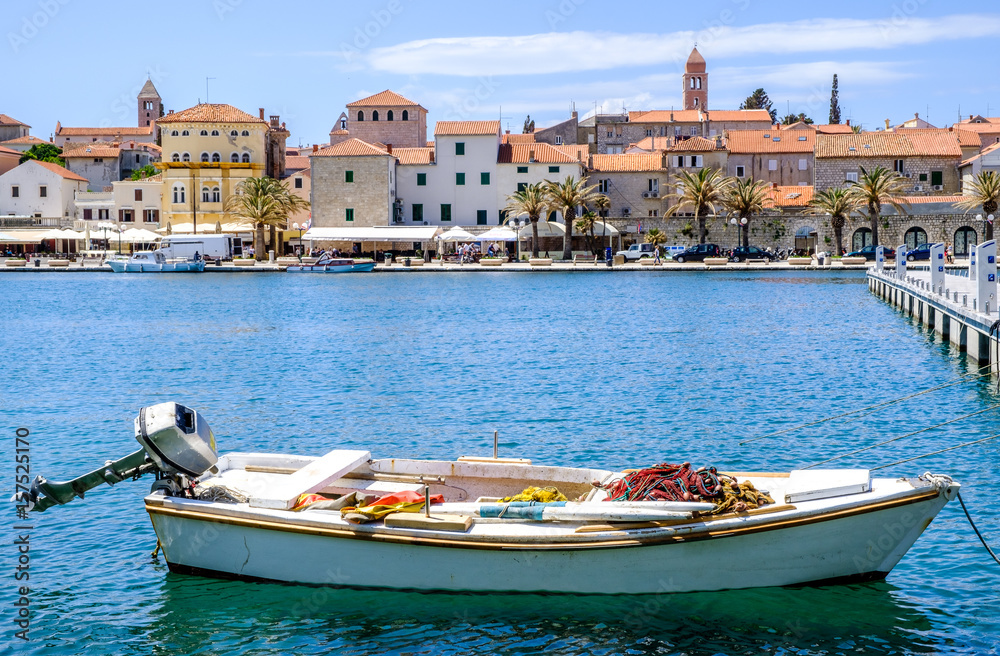 Canvas Prints harbor of rab