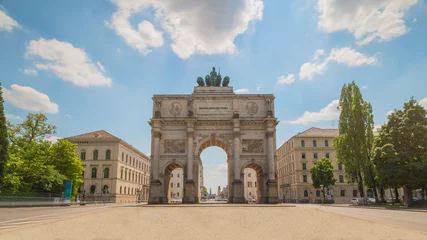 Fototapeten Munich Victory Gate © CursedSenses