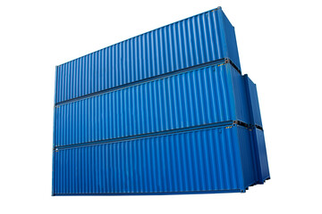 container box on white back ground.