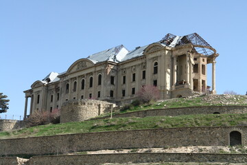 KABUL,AFGHANISTAN 2012: Kabul the Palace of Amin