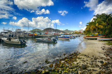 St. Martin island, Caribbean sea - 157528104