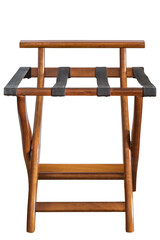 Wooden clothes hanger Image save with clipping path