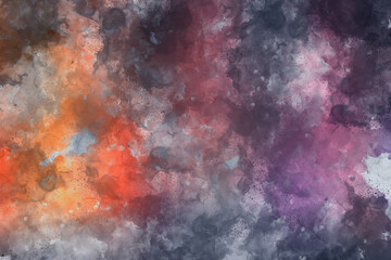 Obraz premium Abstract watercolor background. Colorful texture. Oil painting style.