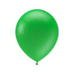 balloon isolated on white background, 3D rendering