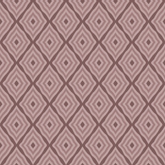 Brown rhombus seamless pattern. Objects grouped and named in English. No mesh, gradient, transparency used.